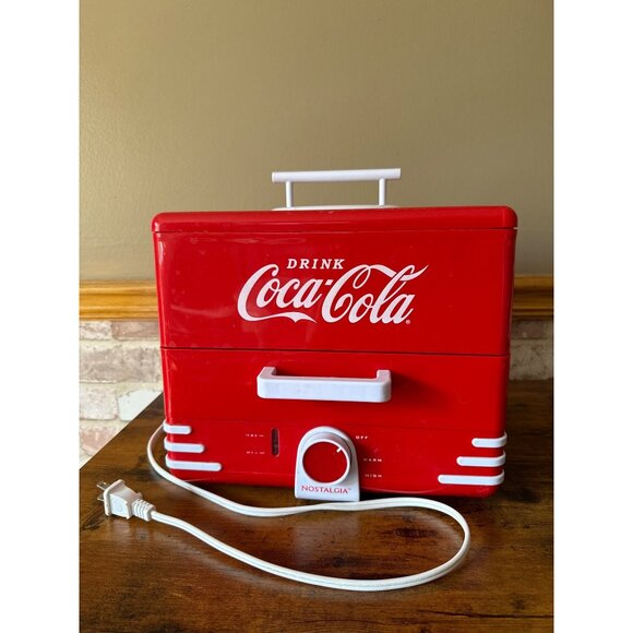 Coca-Cola Nostalgia Hot Dog and Bun Steamer Warmer - Picture 1 of 16